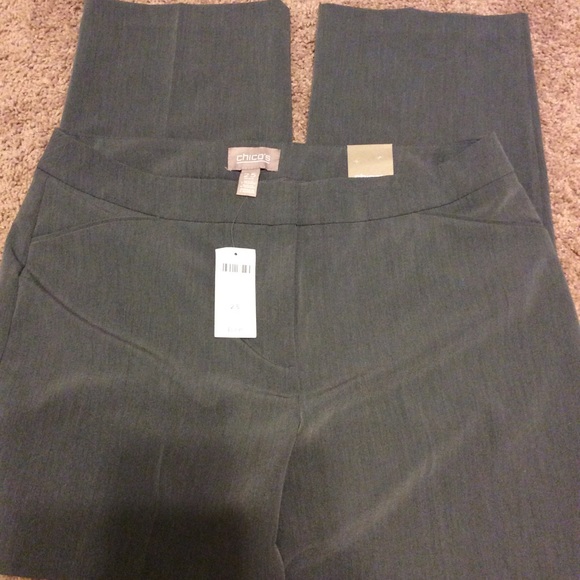 NWT Chico slack capris - Picture 2 of 3